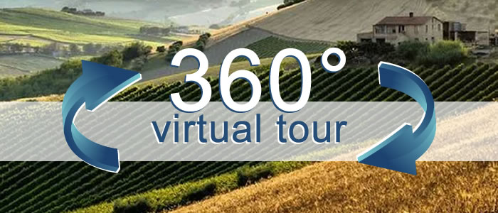 Click per visualizzare il Virtual Tour di B&B La Terrazza sul Vigneto