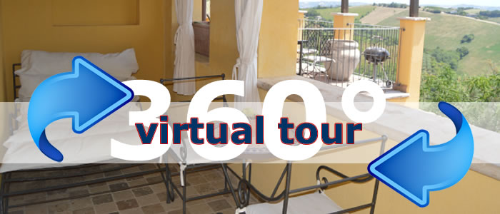 Click per visualizzare il Virtual Tour di Casali Costadoro Country House