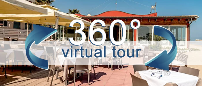 Click per visualizzare il Virtual Tour di Cristal Beach Chef Pietro Prichio'