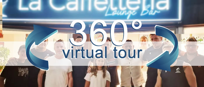 Click per visualizzare il Virtual Tour di La Caffetteria Lounge Bar Enoteca