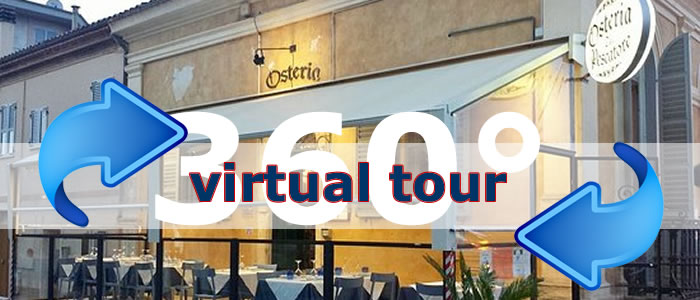 Click per visualizzare il Virtual Tour di Osteria Del Pescatore